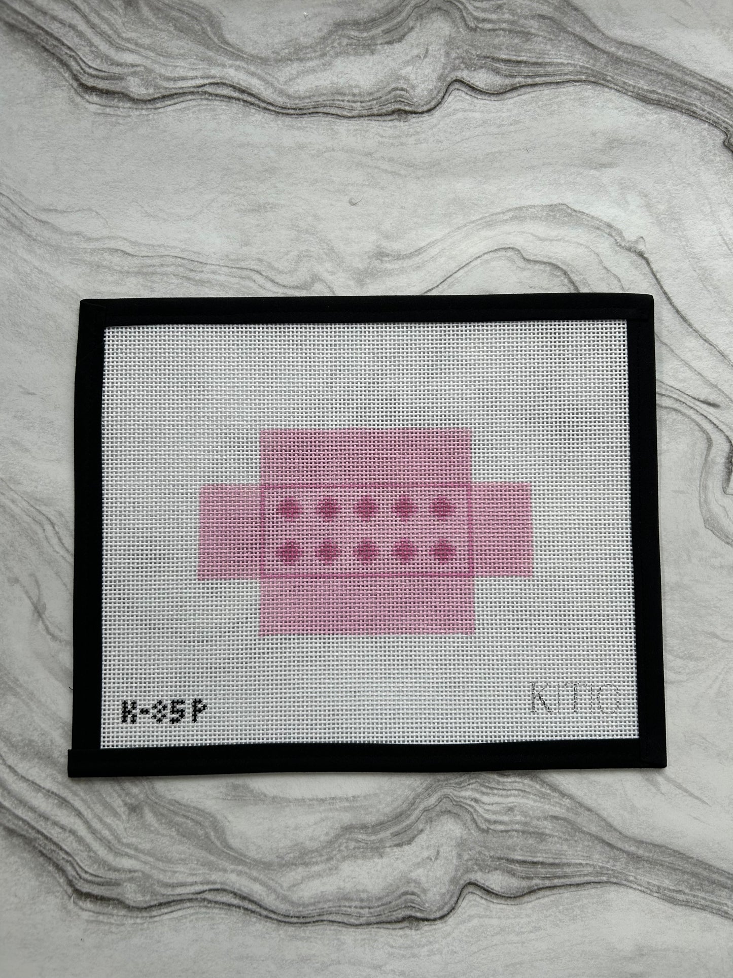 4" Pink 3D Brick