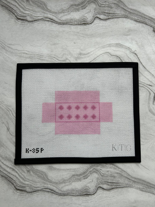 4" Pink 3D Brick
