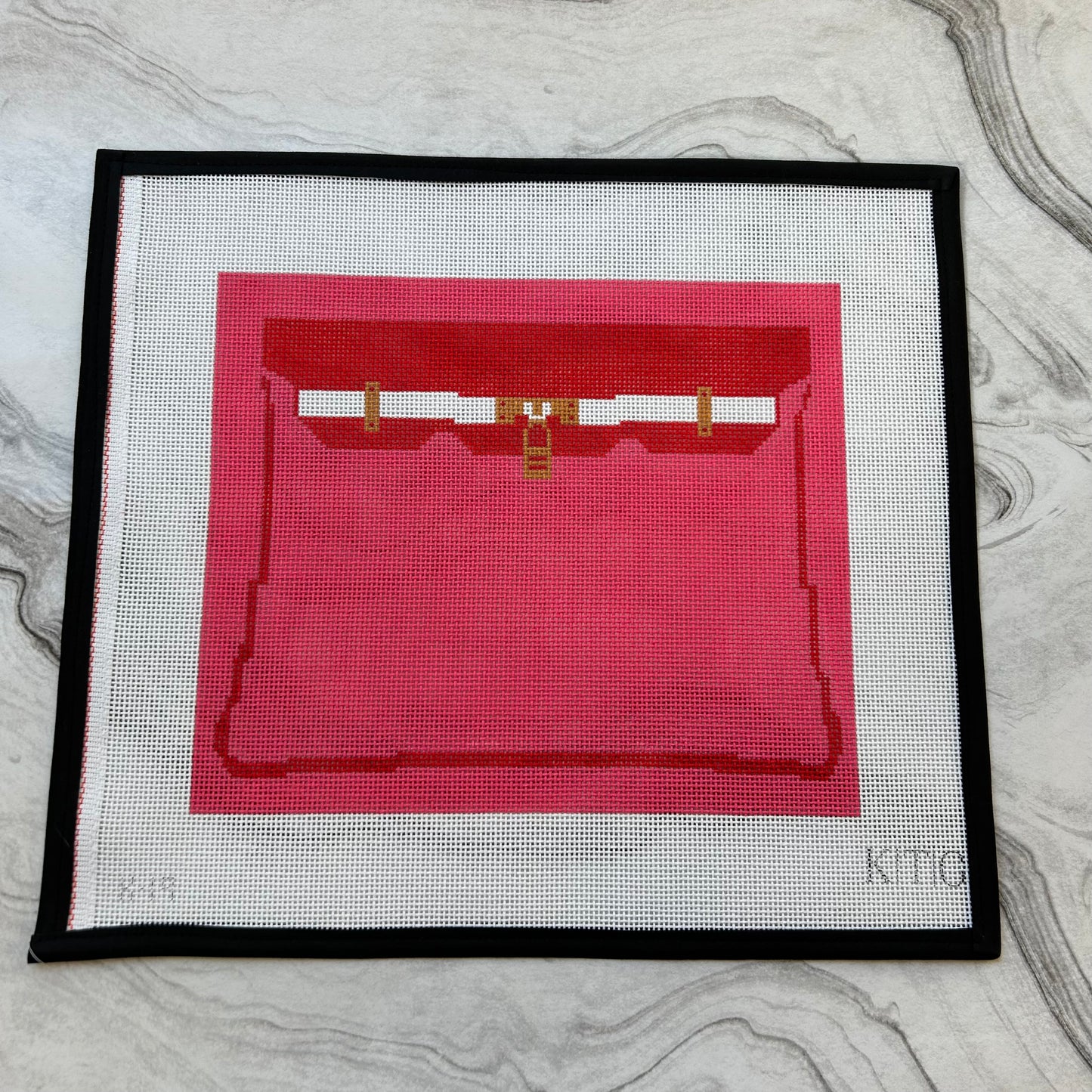 Pink & Red Clutch Canvas